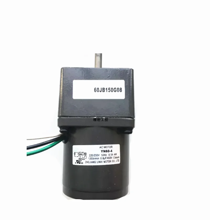 

Motor 60JB100G YN60-220-4 220/230V 50Hz 0.1A 4W fixed speed motor, spot