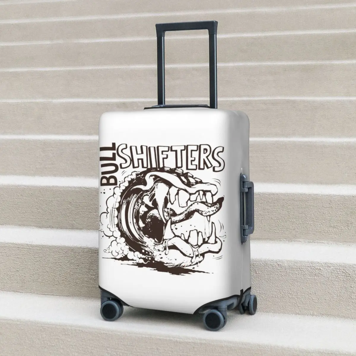 

Bull Shifters Essential Suitcase Cover Protection Elastic Travel Luggage Protector Covers for 18-32 Inch