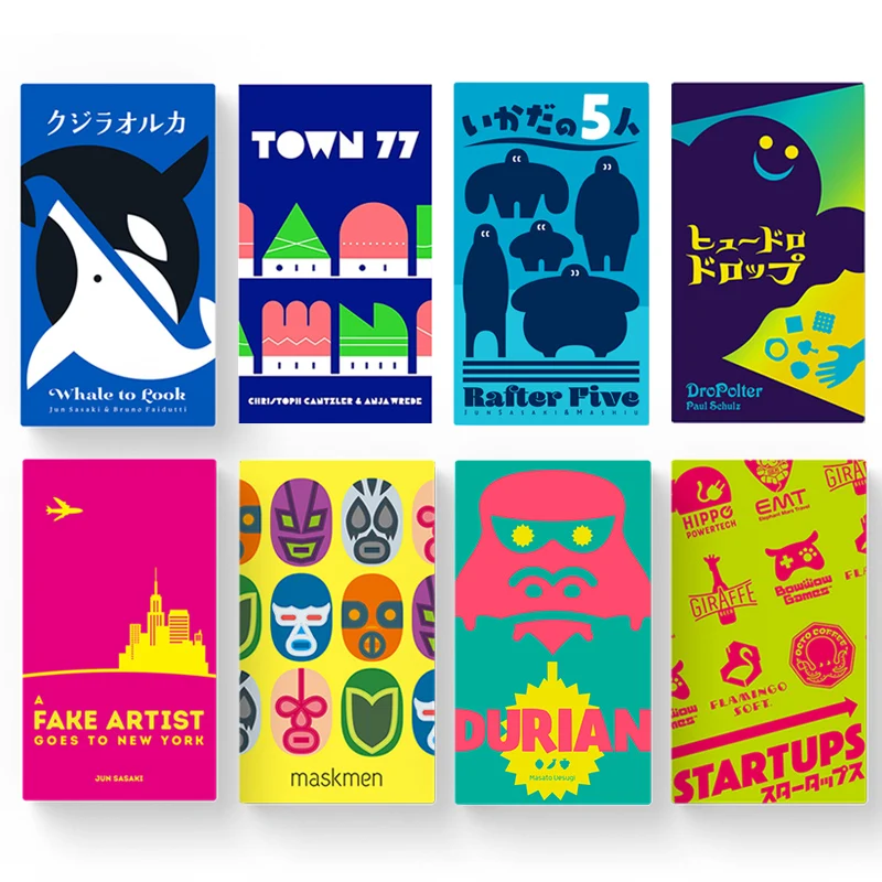 Oink Games Scout A Fake Artist Fun Durian MOON ADVENTURE Rafter 5 DroPolter Card Game Goofy Fun for Game Lovers
