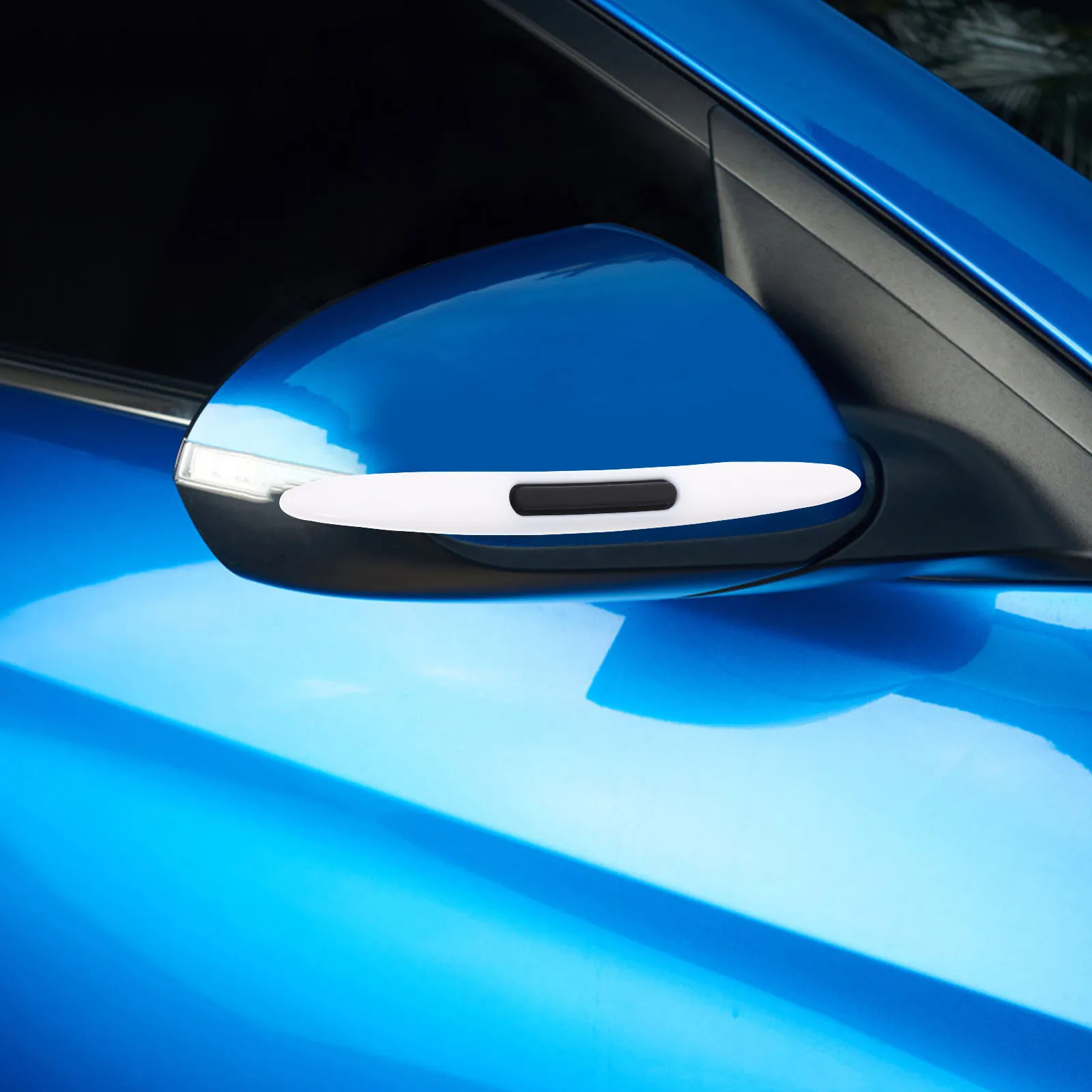 2pcs Car Door Protector Silicone Light Flexible Bumper Scratch Resistant Edge Guard For Vehicle Door Edge Protection Car Bumper