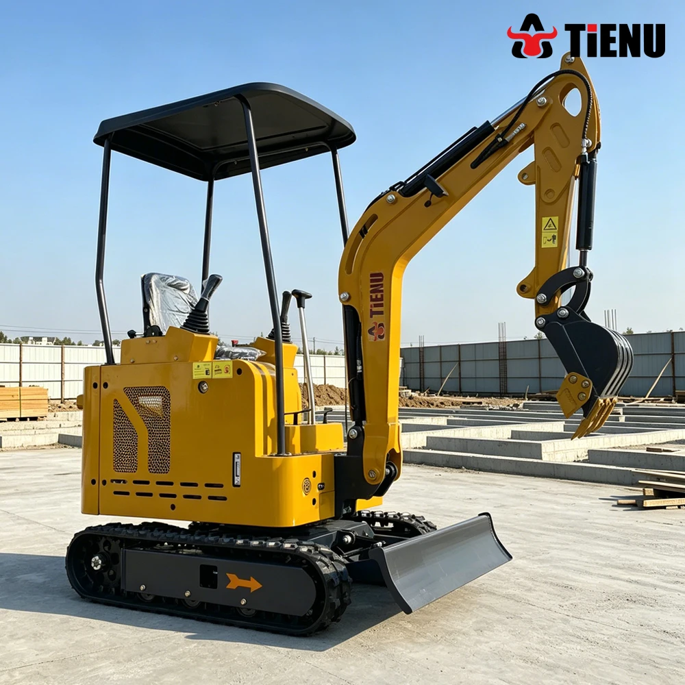High performance Euro V compliant diesel engine for construction compact excavator for landscaping and construction work