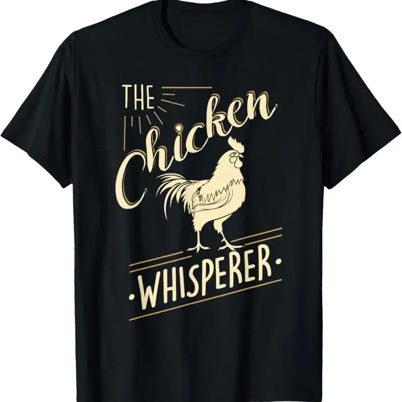Das lustige T-Shirt „Chicken Whisperer Funny Lover Farming“.