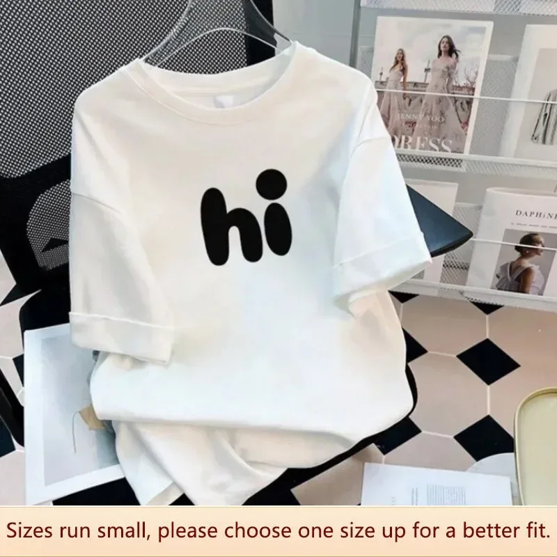 

Белая футболка с коротким рукавом, женский летний модный Свободный облегающий топ с коротким рукавом, Облегающая рубашка, трендовая рубашка