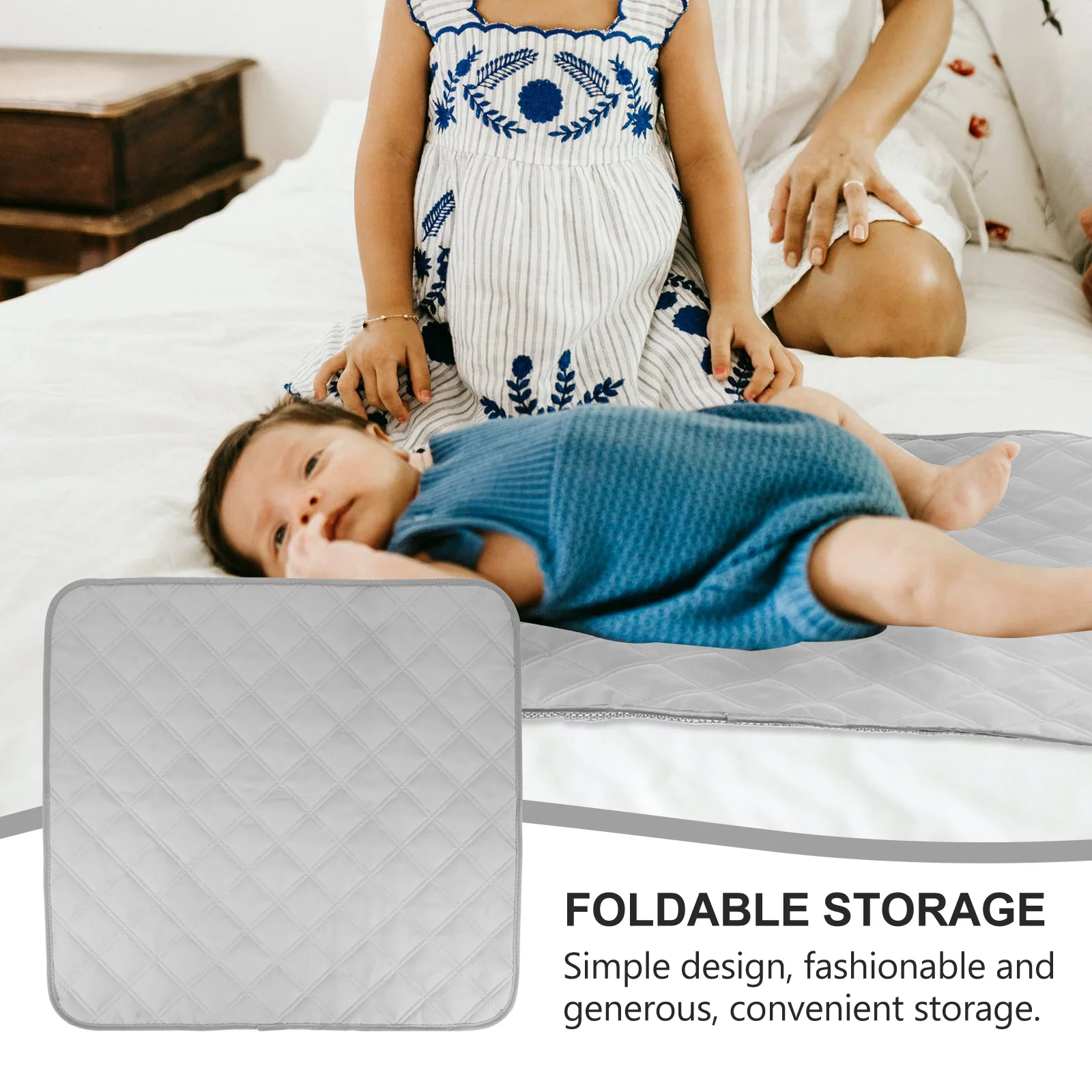 

Waterproof Seat Pad for Incontinence Protection Reusable Absorbent Underpad for Bed Chair Sofa Pet Nursing Mat