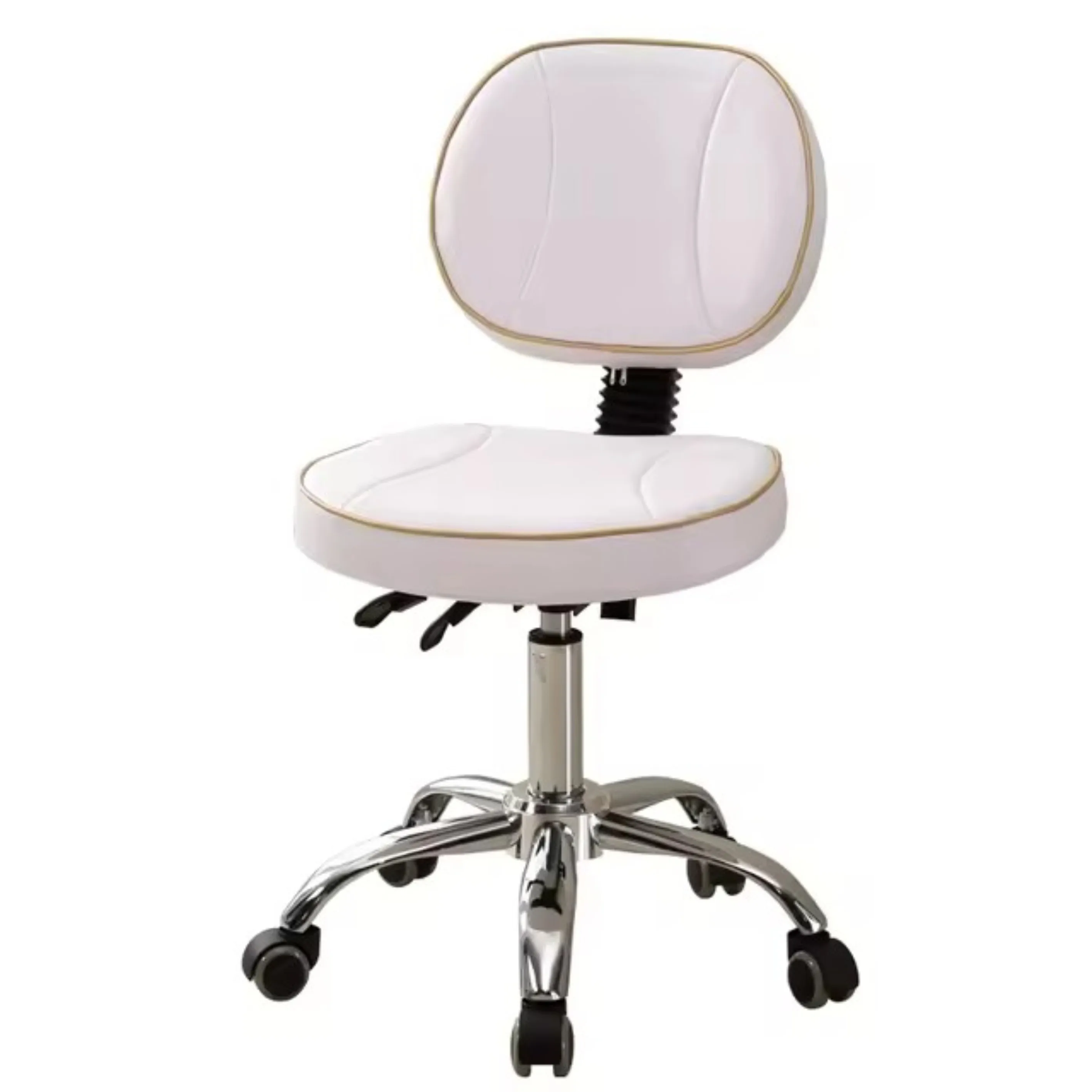 Luxury Modern Beauty Nail Salon Foot Spa Pedicure Stool High Quality Barbershop Master Stool Chair for Salon