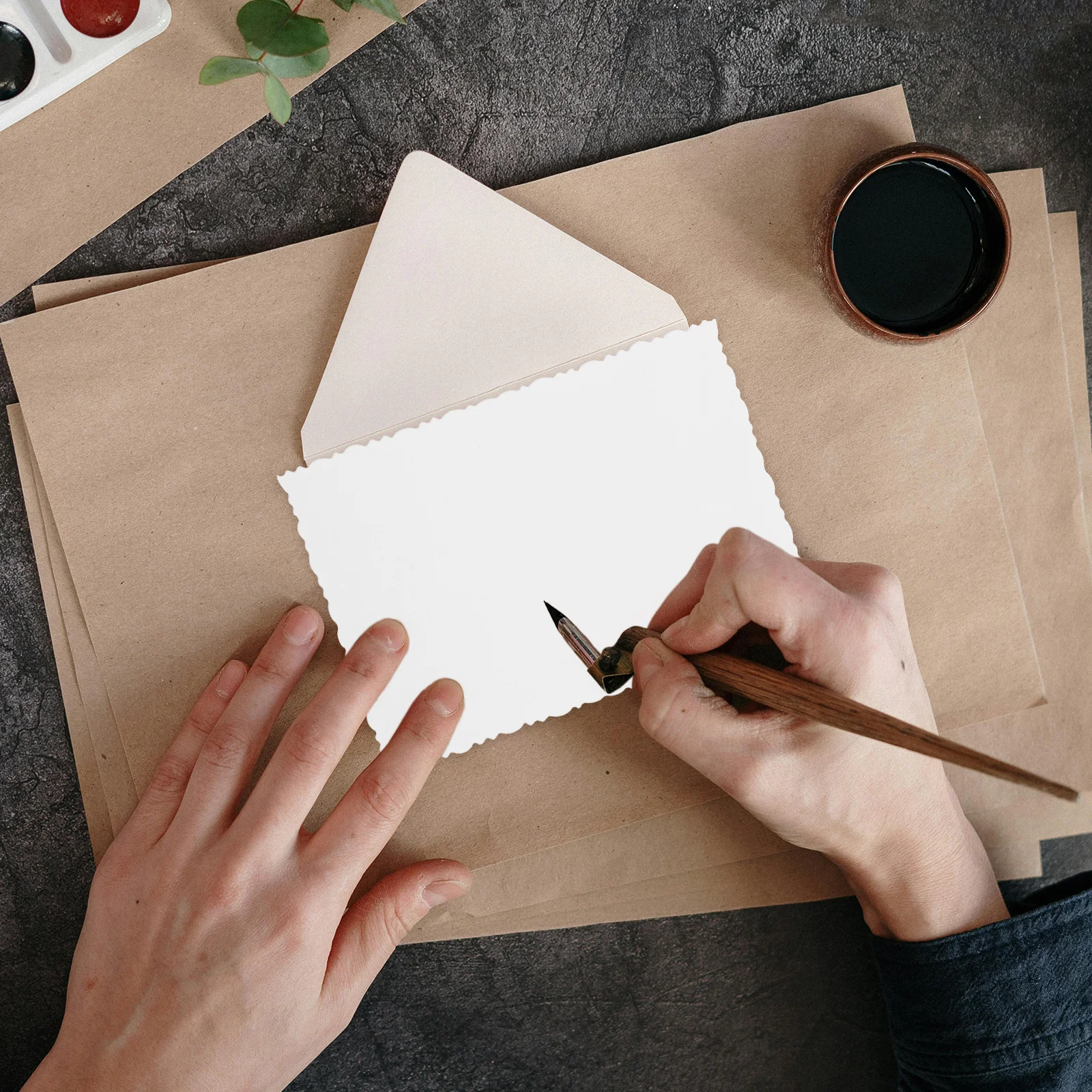 

50Pcs Blank Postcards Card Making Set Cardstock Paper for Painting Invitations Greeting DIY Crafts Blank Postcards