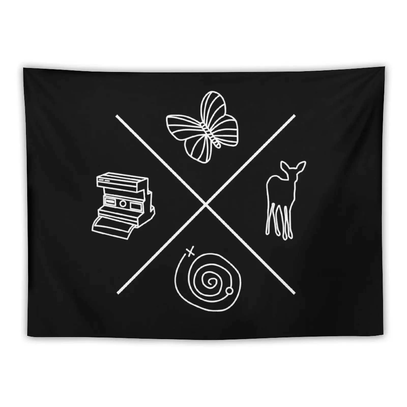 

Life is Strange Symbols Tapestry Decoration For Rooms Decorative Wall Murals Tapestry