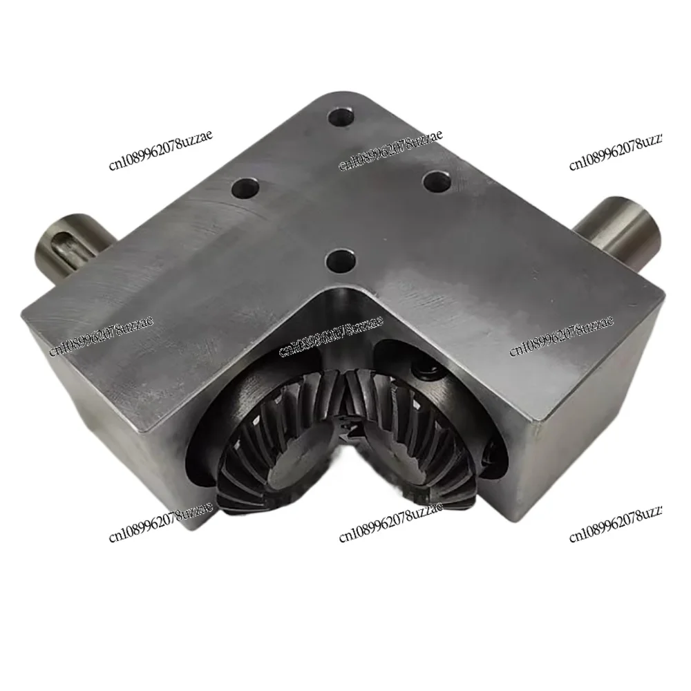 

Right Angle Commutator Micro 90 Degree Corner Turning Device 1:1 20T Spiral Bevel Aluminum Gearbox Out Shaft Diameter 20MM