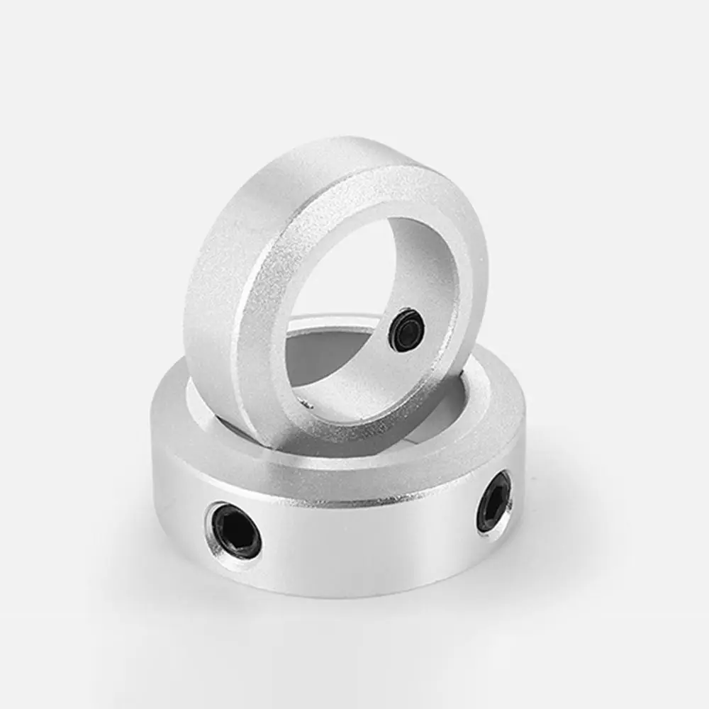 1Pcs Aluminum Alloy Fixed Locking Limit Ring Stop Screw Type 6-30mm Diameter Shaft Collar Retainer Locator with Screws