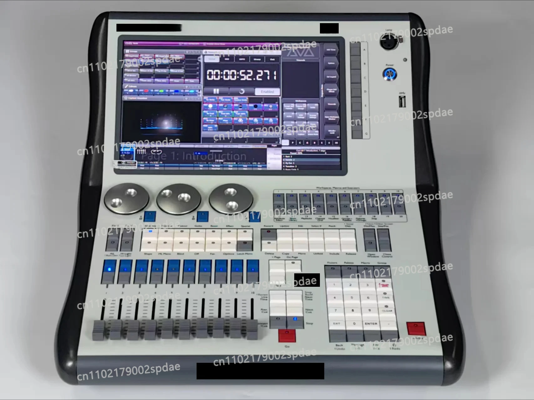V18 Quartz dmx controller  Capacitive Touch Screen