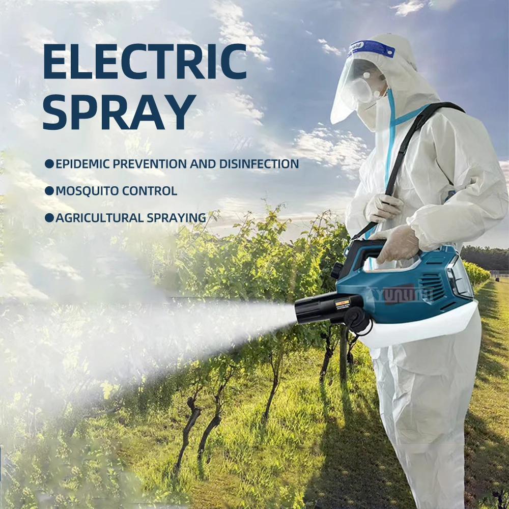 

Electric Disinfection Sprayer Disinfecting Fog Machine Intelligent 2L Capacity ULV Cold Fogger For Garden Hospitals