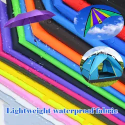 100cm*150cm Nylon Fabric Waterproof Polyester For Umbrella Kite Pennant DIY Clothes Outdoor Camp Tent Seat Cover Material