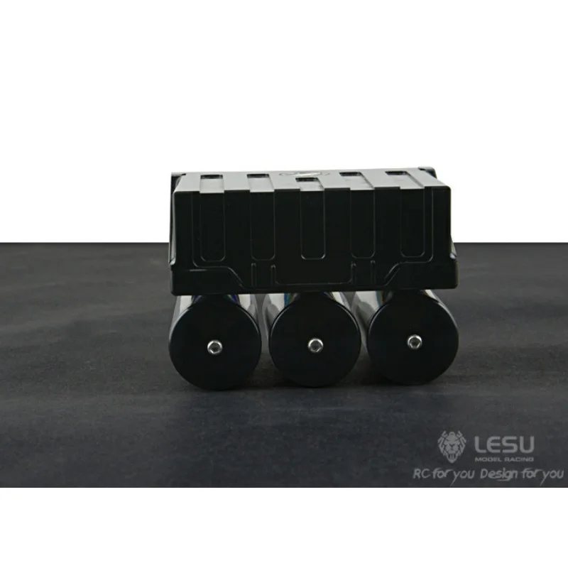 LESU für 1/16 LKW-Traktor DIY Deutsches Bruder Modifiziertes 70002 Simulations-Batteriegehäuse Benzintank RC-Automodell – Detail 6