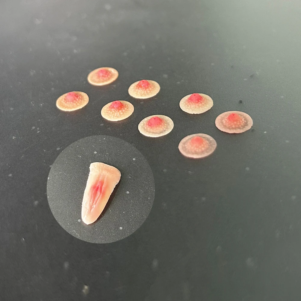 1/6 kobieca naszywka na piersi obszar intymny szczegóły fizjologiczne akcesoria do ciała Model pasuje do 12-calowego ciała figurki żołnierza