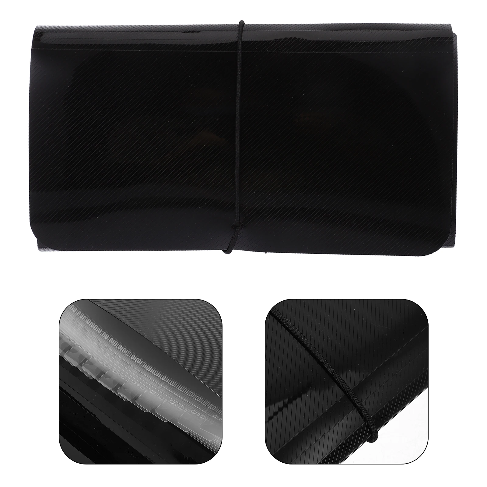 

1pc Lovely Expandable File Folder Storage Organizer Large Capacity Multi Pocket Receipt Document Holder For Office Home School