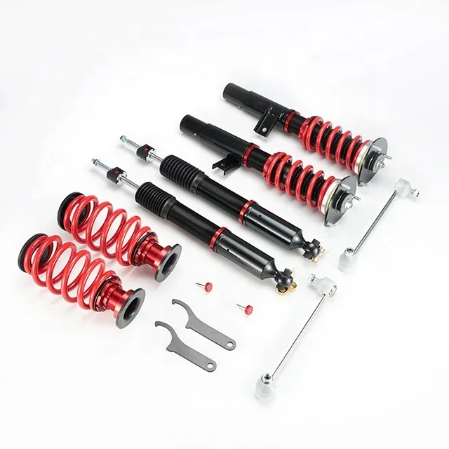 Manufacturer Suspension Damping Adjustable  32 Levels Coilover Shock Absorbers for Golf Mk7