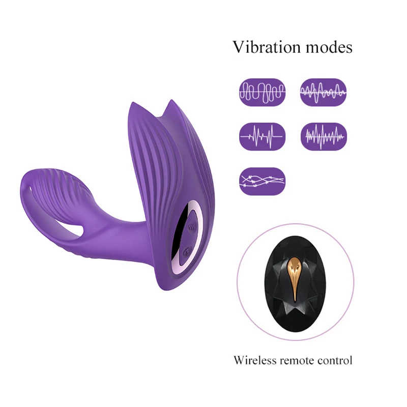 Vrouwen Draadloze Afstandsbediening Stimulator Wearable Clitoris G Spot Vibrator Vrouwelijke Dildo Vagina Masturbator Verwarming Sex Toys