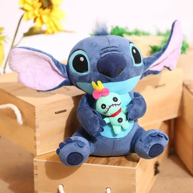 Diseny Stitch Plush Doll Toys Anime Lilo And Stitch Stuffed Doll Cute Stich Plush Doll Kids Birthday Gift children toy Hot