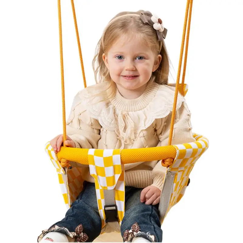 Kids Outdoor Swing Indoor Swing Seat Toddler Indoor Outdoor Swing Set Backyard Swingset Playground Accessories For Kids