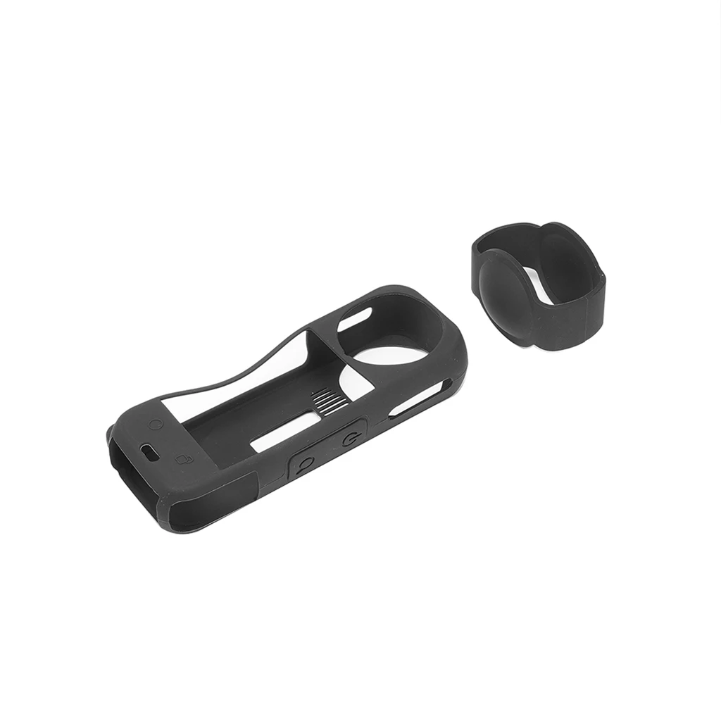Leichtes Silikon-Schutzcover-Set für Insta360 X5 X4 Kameragehäuse, Objektivdeckel, Trageschlaufen, präzise Ausschnitte für vollen Zugriff – Detail 8