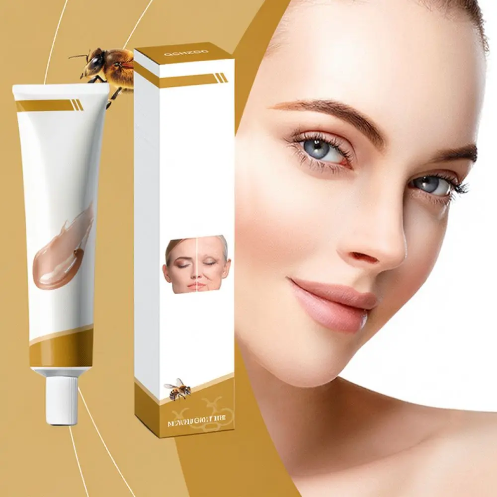 Nourishing Face Lotion Bee Venom Skin Care Cream Hydrating Moisturizer Smoothing Essence Repair Treatment For QCHZOC