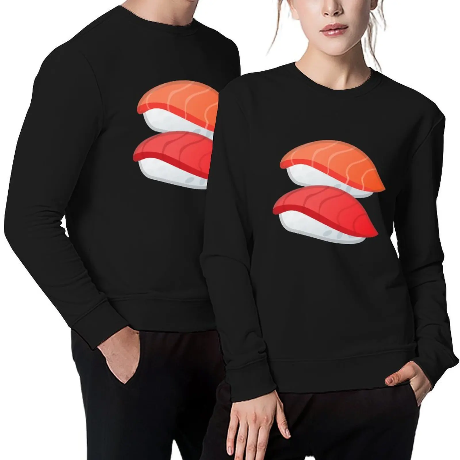 

Sushi Sashimi Seafood Gift forSushi Lovers Pullover men's sweat-shirt tracksuits anime clothing tracksuit oversize sweatshirt