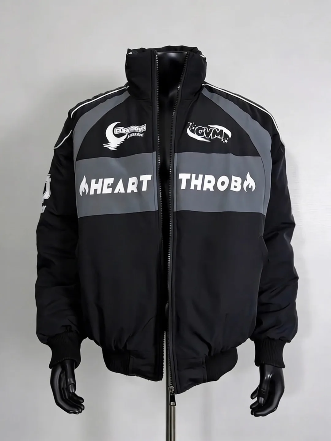 

Мужская зимняя мотоциклетная куртка Bla Cotton Biker Jaet для активного отдыха, утепленная, с принтом, воротником-стойкой, теплая, приталенного кроя, длинная, размер S