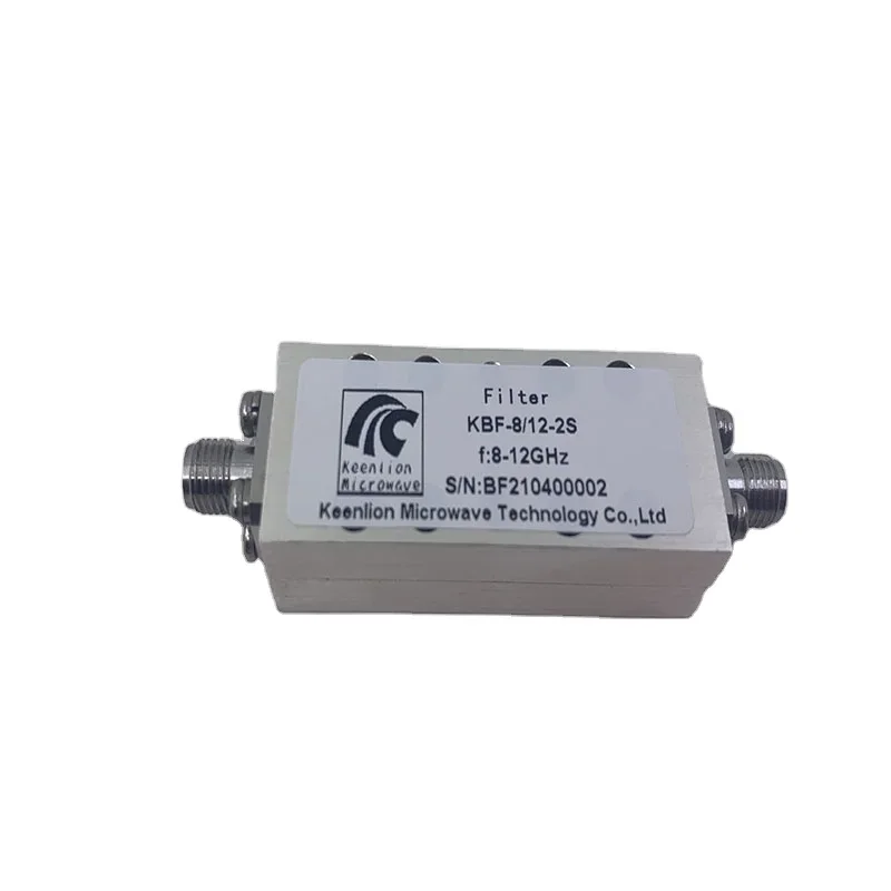 

Customized RF Cavity Filter 8000MHz to 12000MHz Pass