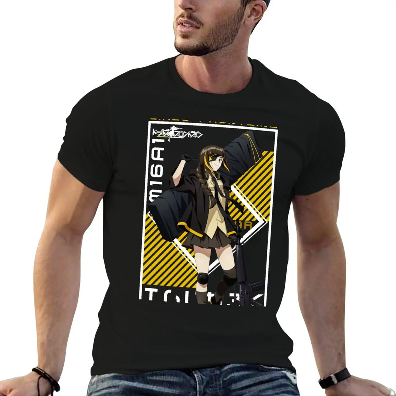 M16A1 - Dolls Frontline T-Shirt High Elasticity Sports Tee Shirt