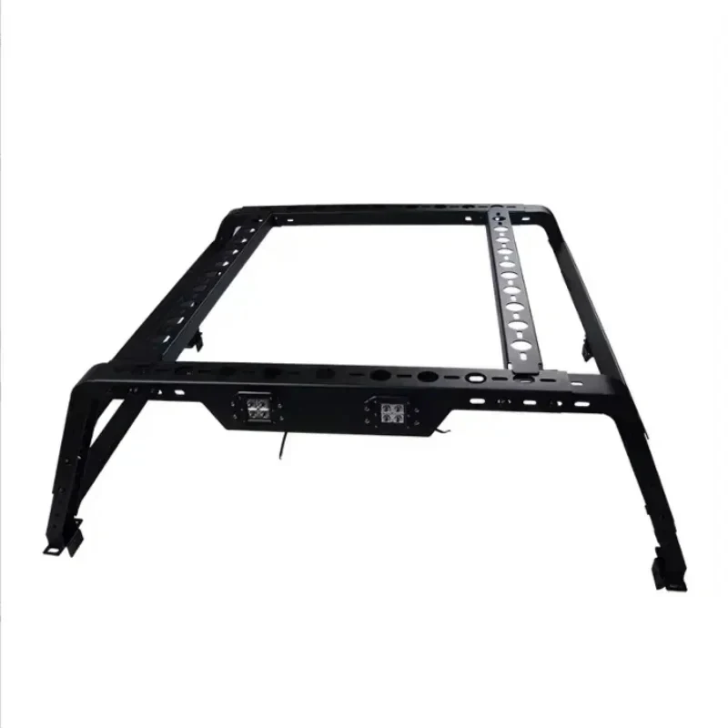 Factory Hot Sale High Quality Adjustle Steel Roll Bar Roof Rack Universal 4X4 Pickup 4WD Exterior Cage