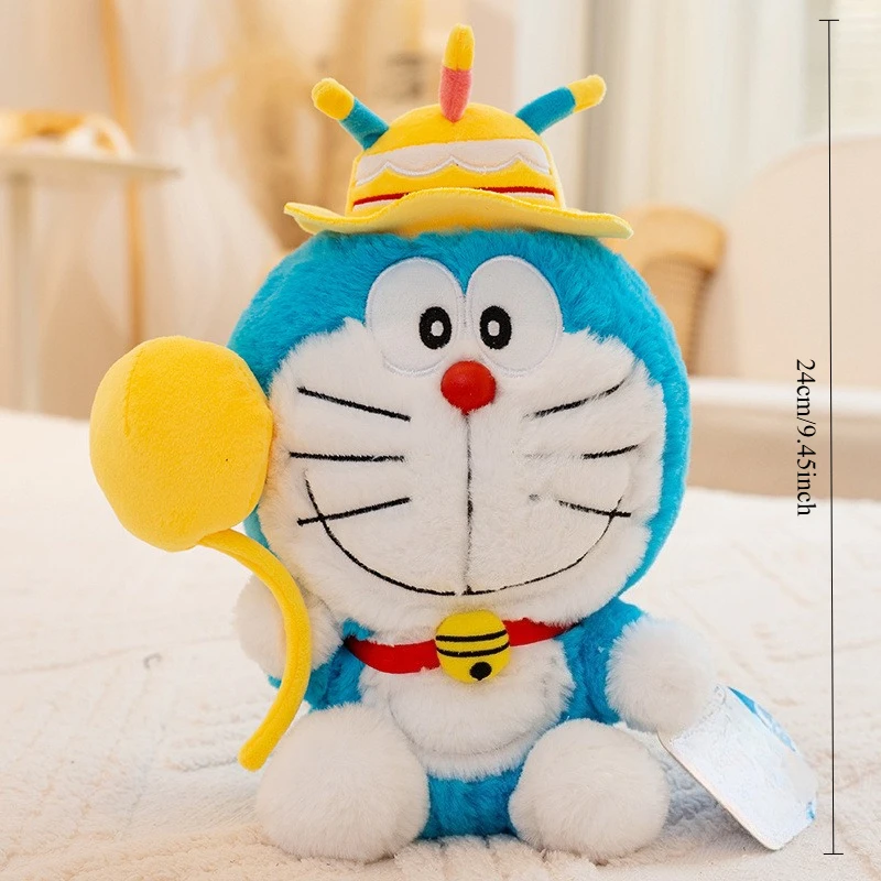 

New Doraemon Cute Plushies Lovely Stuffed Happy Birthday Doraemon Plushies Painter Chef Doraemon Doll Birthday Gift