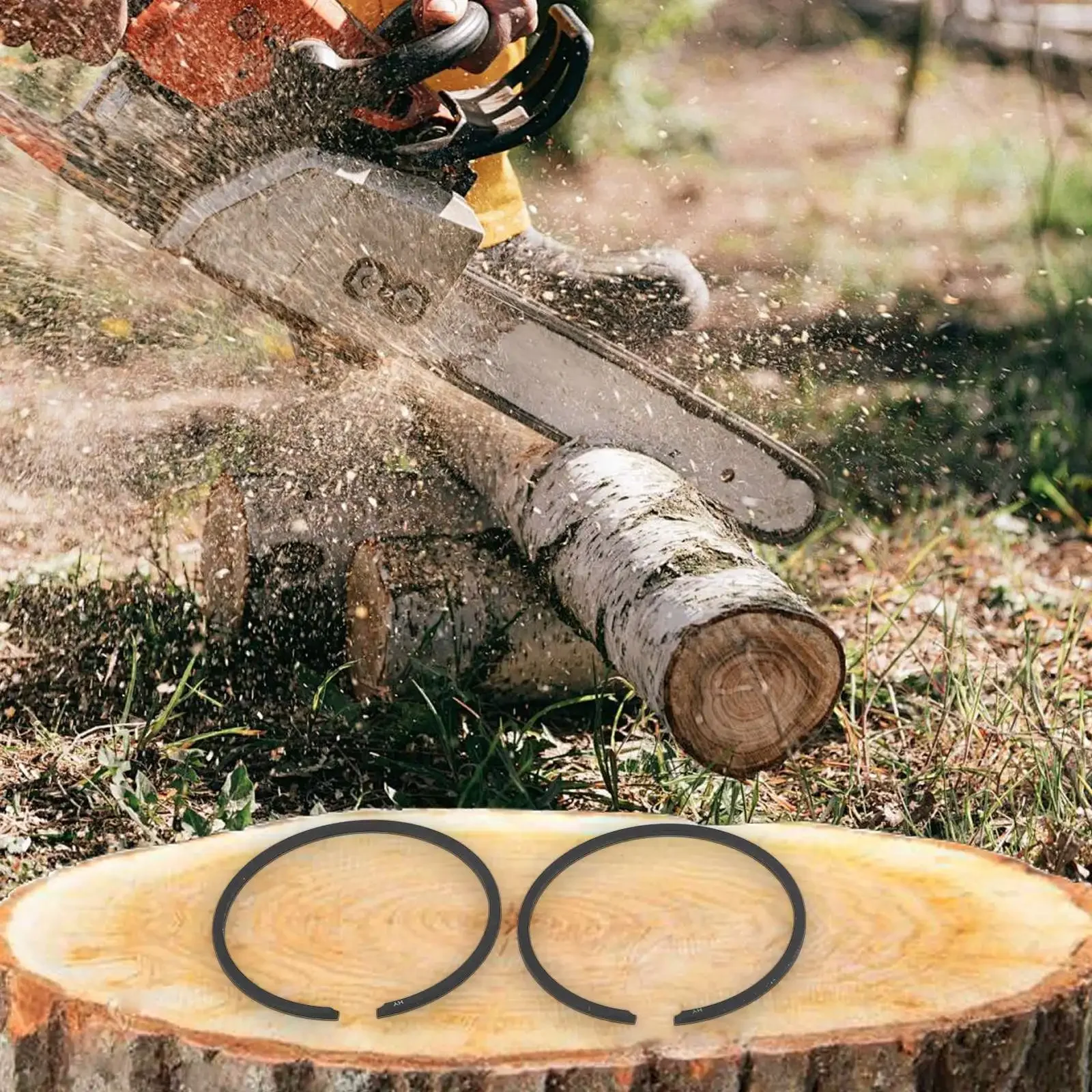 

Набор высокопрочный поршневых колец для замены бензопилы 38 мм х 1,2 мм, поршневые кольца, детали бензопилы, аксессуары для садовых электроинструментов