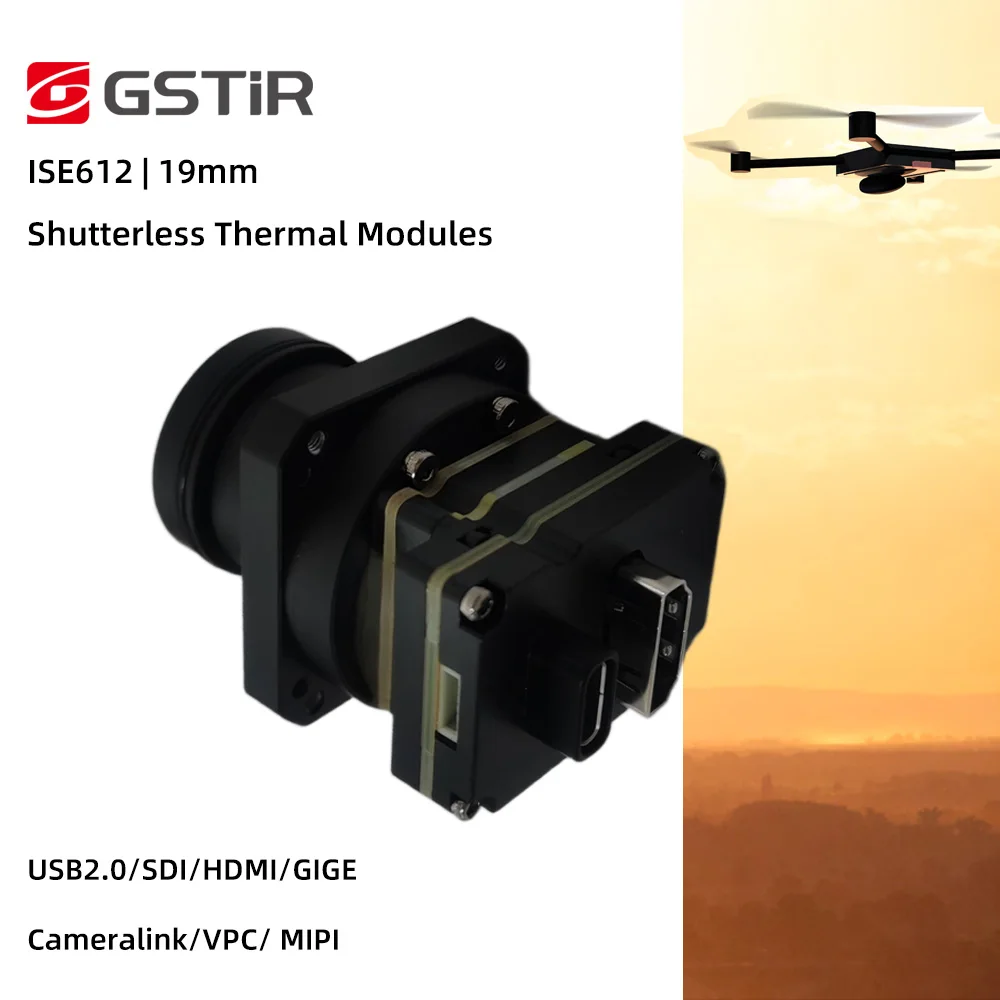 Guide Shutterless ISE612 19mm USB Infrared Thermal Imaging Module Original With 50Hz Frame Rate For RC FPV Drones Accessories