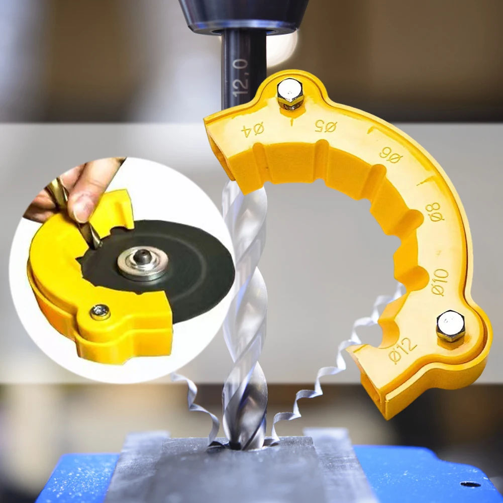 Drill Bit Sharpener Electric Impact Drill Bit Grinding Attachment Multi-specification 4-12mm Drill Bit Grinding Sharpener