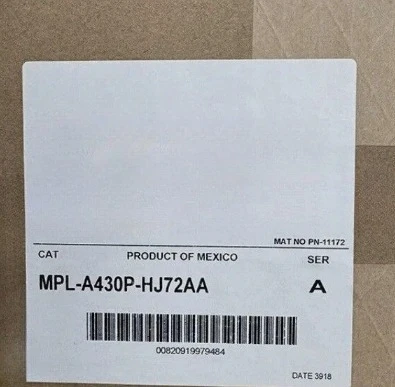 

Brand New MPL-A430P-HJ72AA New Servo Motor 1pcs Expedited shipping