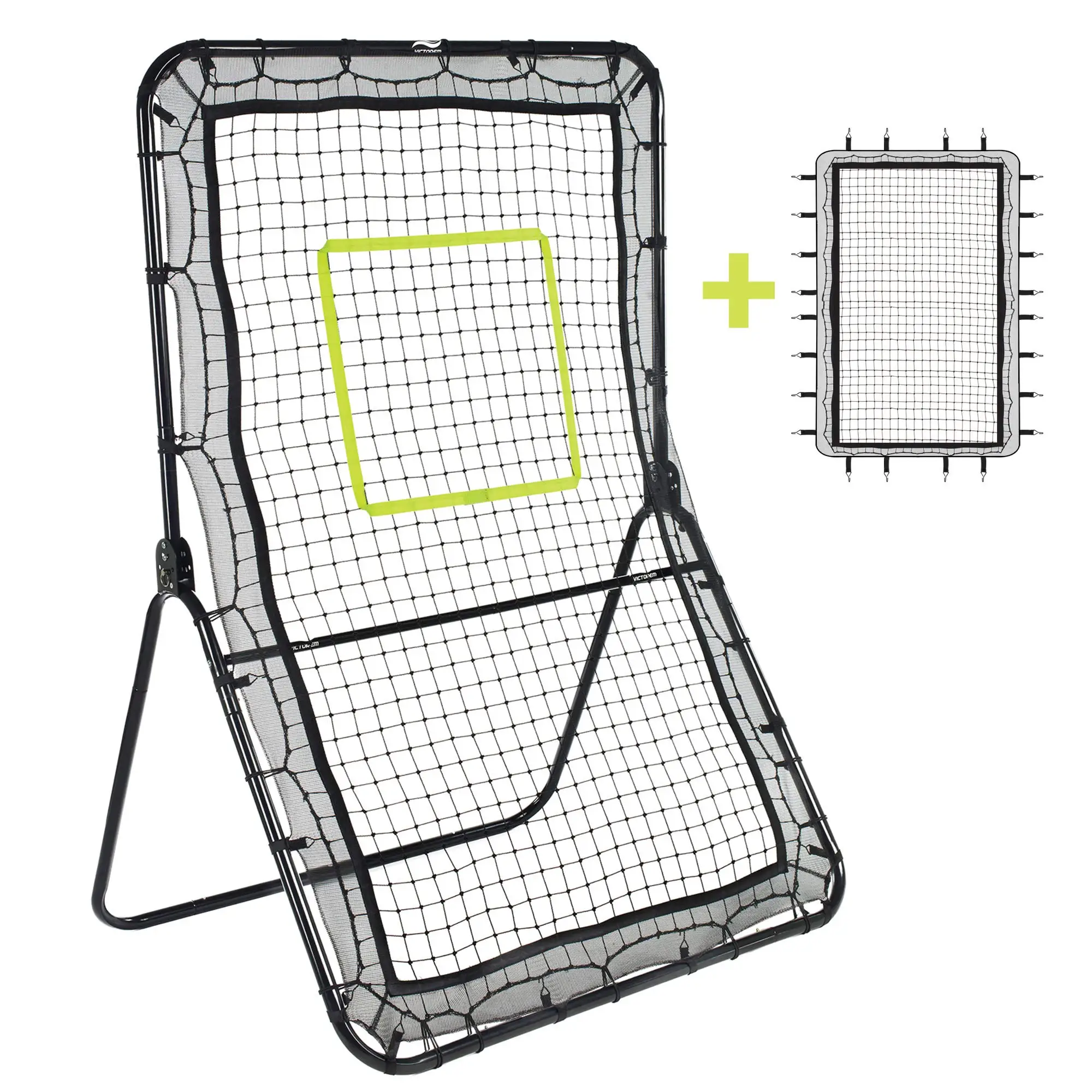 Baseball and Softball Adjustable Rebounder Pitchback Net