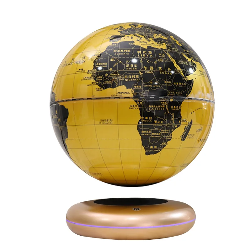 8-Inch diameter 20CM magnetic levitation luminous globe teaching utensils atmospheric ornament source gift delivery wholesale