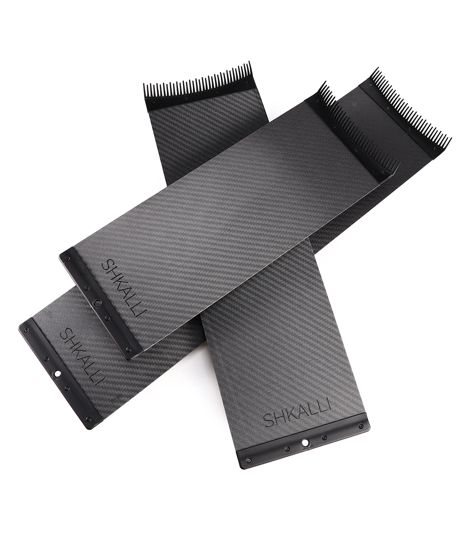 Professionelles Haarfärbebrett aus Kohlefaser mit Kammzähnen-Design – Haarfärbewerkzeug für Salonfriseure zur präzisen Hervorhebung – Detail 9