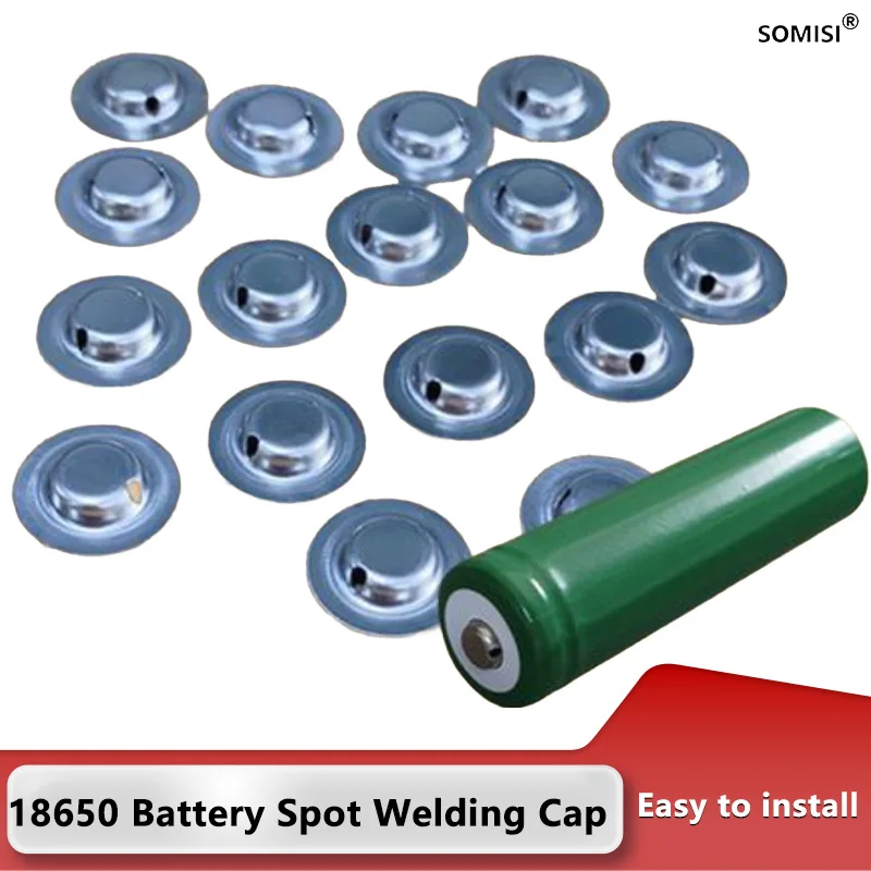 

Negative Terminal Flat Washer Accessories for Secure Connections Tip Caps for 18650 Battery Spot Welding Positive Electrode