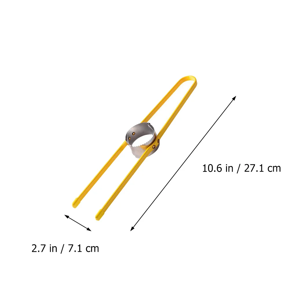 

Peeler Stainless Compact Yellow Corn Stripping Tool Corn Cobber Tool Kitchen Slicer Deform resistant