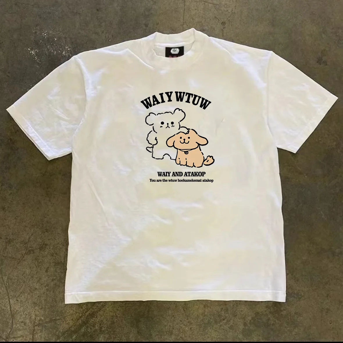 camiseta-unissex-de-algodao-puro-com-estampa-divertida-de-cachorro-manga-curta-solta-para-casais-casual-streetwear-verao-respiravel