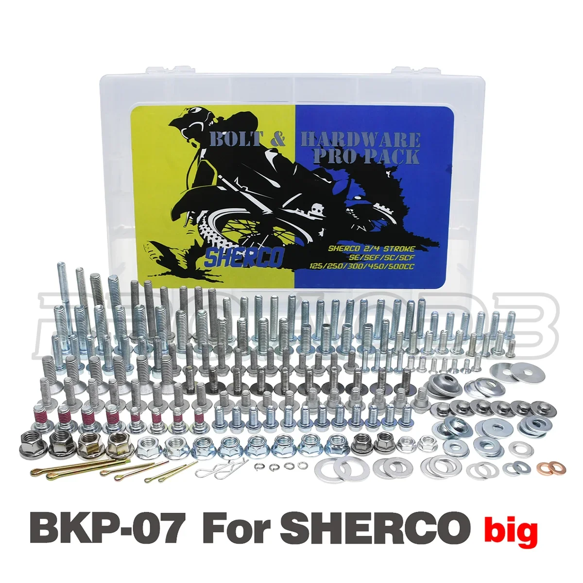 Parafuso parafuso kit de fixação completa acessórios de ferragem para gás gás 125-501 ec ex mc ecf exf mcf 2003-2024 modelo acessórios da motocicleta