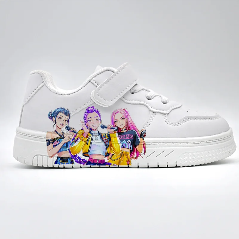 Kindermode Casual Schoenen 2026 Kinderen Studenten Nieuw Design Witte Sportschoenen Jongens Meisjes Anti-slip Buitenschoenen Ademend Sneakers
