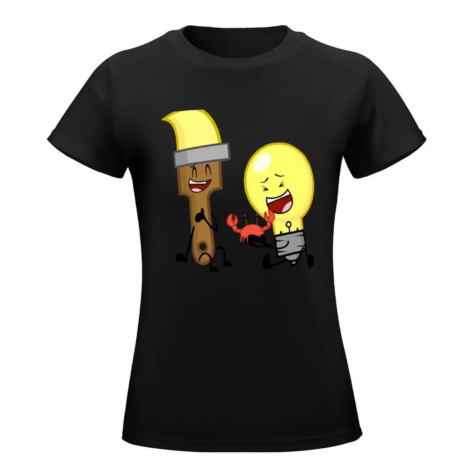 BFDI Inanimate Insanity , All Characters ,Object-All-Stars T-Shirt sweat oversized Aesthetic clothing womans clothing