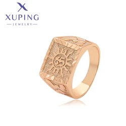 Xuping Jewelry Fashion New Arrival Gold Color Flower Shape Rings for Women Girls Wedding Commemoration Day Party Gift X000863669