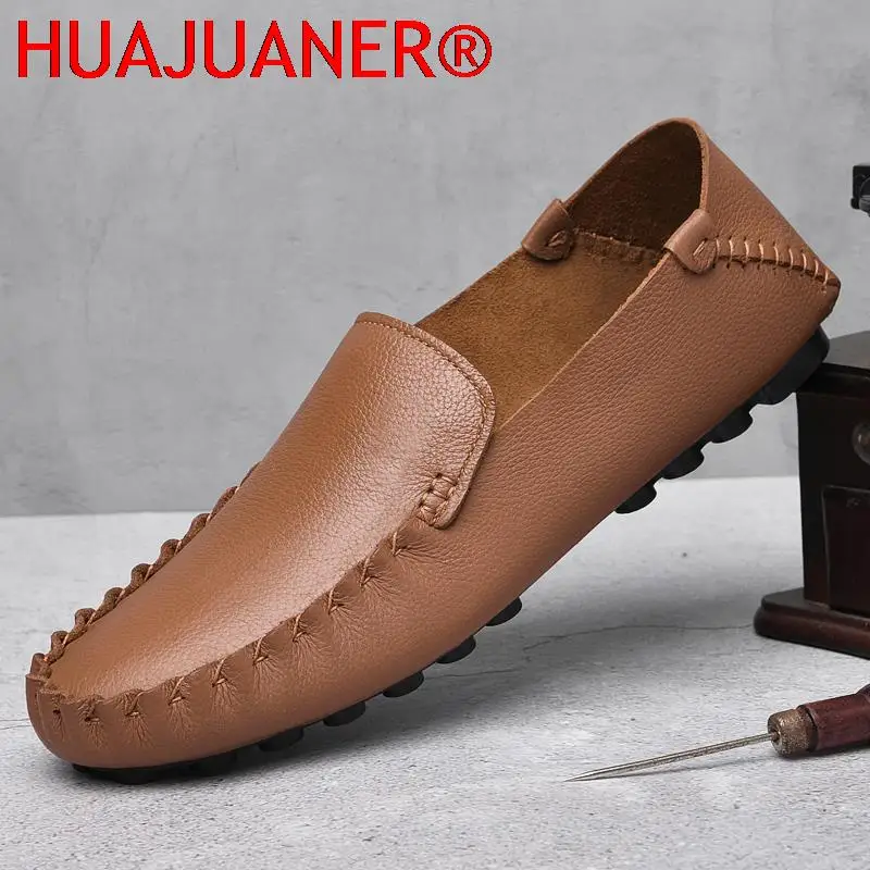 New Brand England Style Dress Mens Shoes Breathable Footwear Loafers Business Flats Breathable Male Wedding Shoes for Man