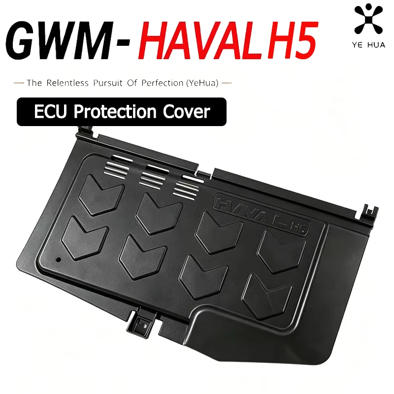 For Great Wall Gwm Haval H5 2023‑2026 ECU Anti-kick Protection Cover Control Module Shield Car Decorative Interior Tuning Parts