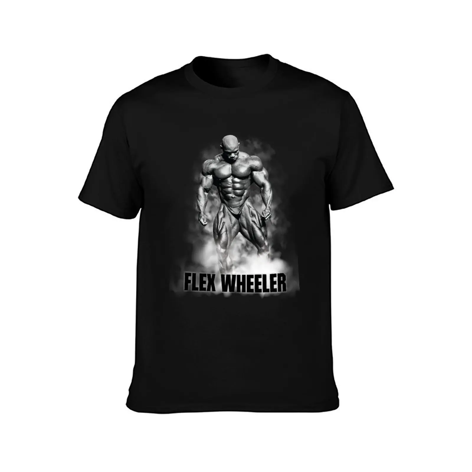 Flex Wheeler Bodybuilder T-Shirt Quick Dry Training Short Sleeve Tee T-Shirt