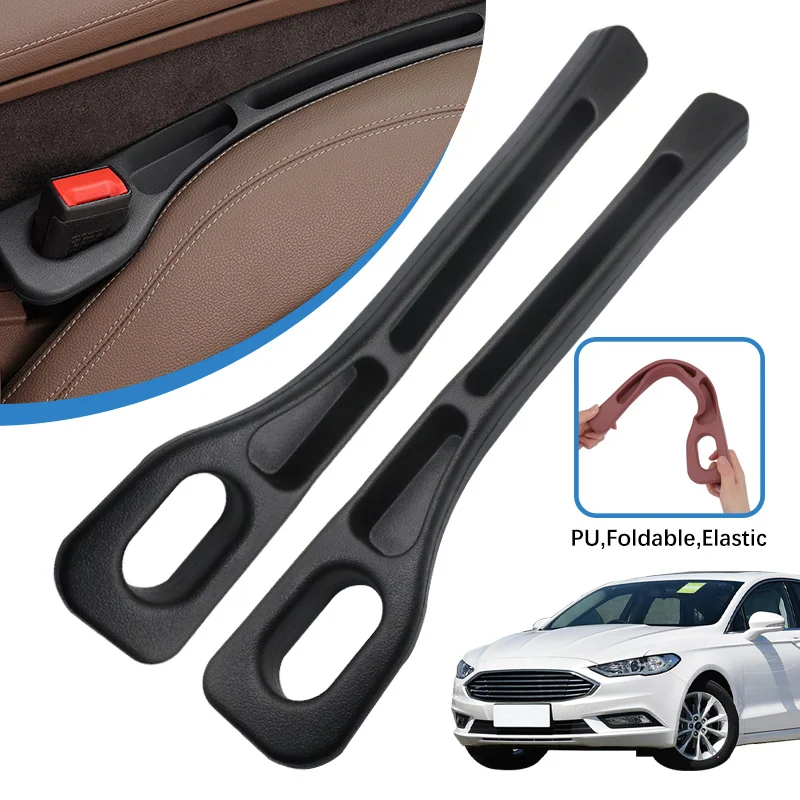 2PCS Car Seat Gap Filling Sealing Strip For Ford Mondeo MK1 MK2 MK3 MK4 III IV Accessories