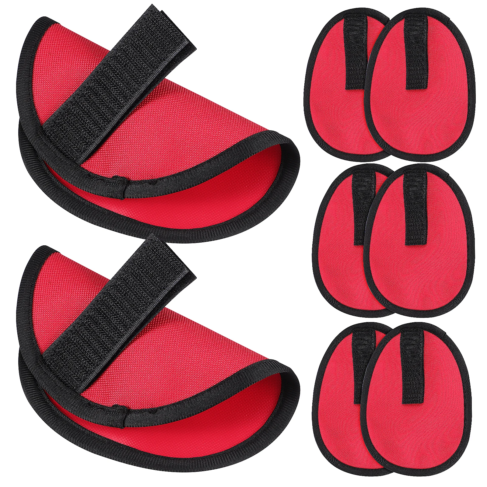 

8pcs Covers Oxford Cloth Bait Wraps Protector For Rod Hook Storage Fishing Accessories Lure Sleeves Guard Fishing Lure Organizer